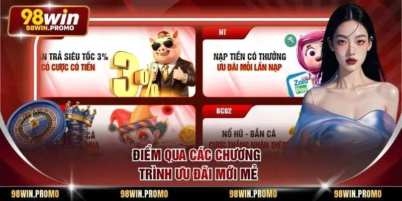 Điểm qua các chương trình ưu đãi mới mẻ